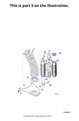 Jaguar Genuine Suspension Damper Shock Absorber Car Spare Fits XJ MMD2140AC • £228.56