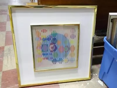 Vintage Retro Yaacov Agam Agamograph Kinetic Art Motion 16/99 Limited Edition • $305