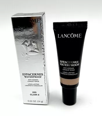 New! Lancome Effacernes Waterproof Under Eye  Concealer ~ 0.5oz ~ 220 Clair II • $25.90