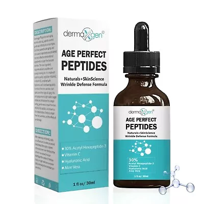 Age Perfect Peptide Collagen Serum Hyaluronic Acid Vitamin C Anti-aging Wrinkle • $7.95