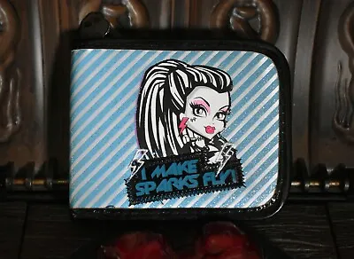 RARE Vintage Y2K Monster High I MAKE SPARKS FLY Coin Purse Wallet Zip Zipper • $19.99