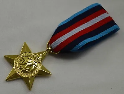 24ct Gold World War 2 Replica Service/Campaign Medal ARCTIC STAR WW2 • £8.99