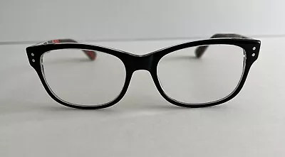 Vera Bradley Darlene Eyeglass Frames 52-17-140 Cherry Blossoms Black • $32