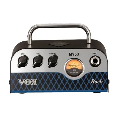 Vox MV50 Rock 50-Watt Mini Hybrid Tube Amp Head • $219.99