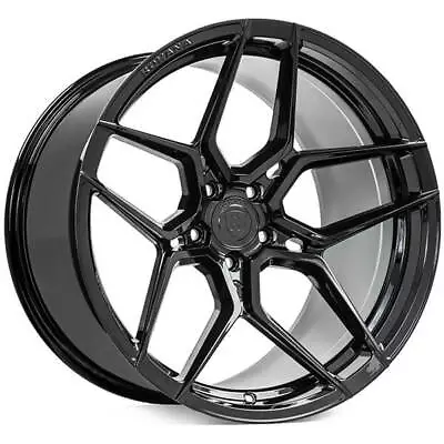 (4) 22x10.5/22x11.5  Staggered Rohana Wheels RFX11 Gloss Black Rims (B4) • $2960