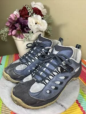 Merrell Reflex Sky Blue Light Grey Trail Hiking Shoes Women's Size EU 39 US 8.5M • $32