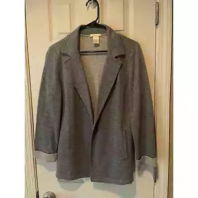 Matty M Ladies Casual Gray Jacket Medium $20 B69  • $20