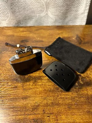 Zippo Black Hand Warmer With Cloth Pouch 40334  • $13.99