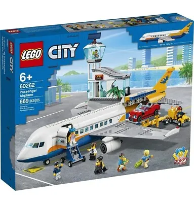 *BRAND NEW* Lego City 60262 Passenger Airplane BNIB Retired Set X 1  • $275