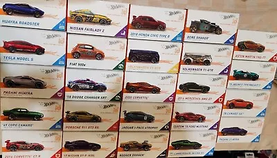 Hot Wheels Id Cars Selections Nissan Porsche Honda Tesla Mustang AMG Volkswagen • $14