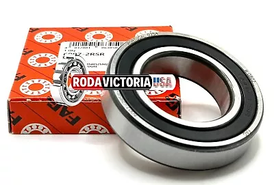 FAG 6007 2RSR C3 DEEP GROOVE BALL BEARING RUBBER SEALED 35x62x14 Mm • $13.31