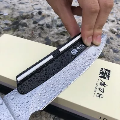 £5.73 • Buy Professional Kitchen Knife Sharpening Angle Guide Whetstone Sharpener 15 Degree 