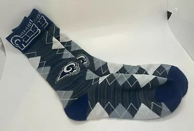 La Rams Socks Football Knee High Argyle Dress Christmas Men Women New • $15.97