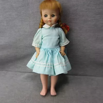 Vintage Alexander Doll Rooted Pigtails Sleep Eyes Posable 13in • $14.99