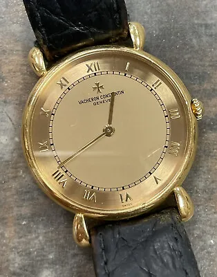 $6899 • Buy Vacheron And Constantin 18k Yellow Gold Wind Up 