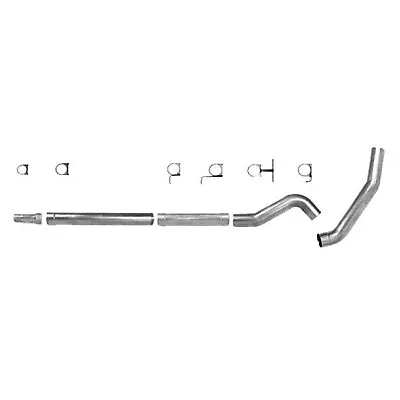 Diamond Eye K5344A-RP Aluminized 5  Exhaust Kit For 03-07 F250 / F350 SD • $402.18