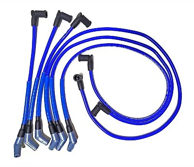 $144.99 • Buy Mustang 01-04 3.8 V6 High Performance 10 Mm Blue Spark Plug Wire Set 98228B