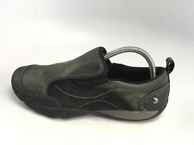 Merrell Mimosa Moc J55840 Black Nubuck Slip On Hiking Shoes Women's Size 10 US • $20.24