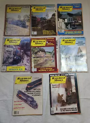 Vintage Railroad Model Craftsman Magazine 1982 1983 Lot Of 8 • $17.69