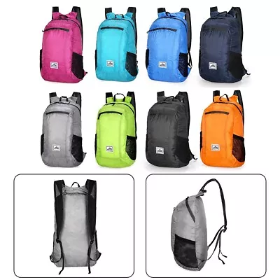 Foldable Ultralight Backpack For Outdoor Activities Waterproof And Packable • $26.41