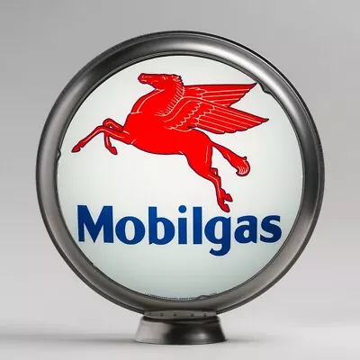 Mobilgas 13.5  Gas Pump Globe W/ Steel Body (G148) • $214.75