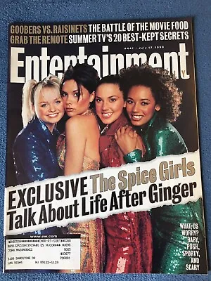 The Spice Girls Entertainment Weekly Exclusive July 17 1998 # 441 Vintage Vtg • $18.99