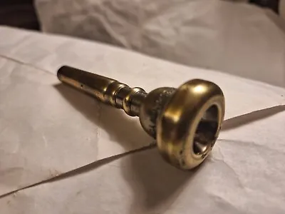 Vintage Vincent Bach Corp. New York 11DW Trumpet Mouthpiece Brass Silver Plated • $52.99