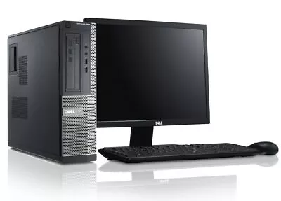 £69.99 • Buy Windows11 Cheap Fast DELL/HP Dual Core/ I3 / I5 Desktop Bundle PC & Monitor WiFi