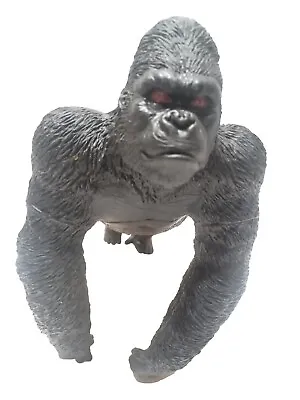 2017 King Kong Male Gorilla 11  Action Figure-#2352 Black Soft Rubber   • $10