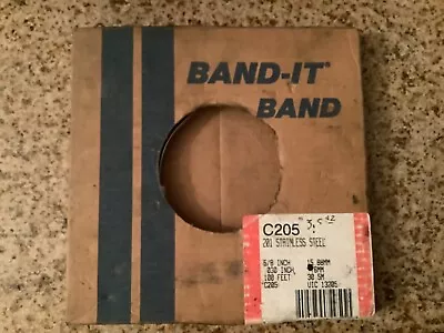 BAND-IT GRC203 SS BandStandard Duty Steel3/8  55 Feet / 3.5 Lbs. • $54.95