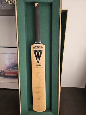 Signed Cricket Bat • $500