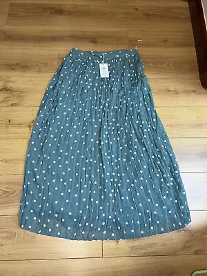 £9.99 • Buy New Look Vila Polka Dot Skirt - L