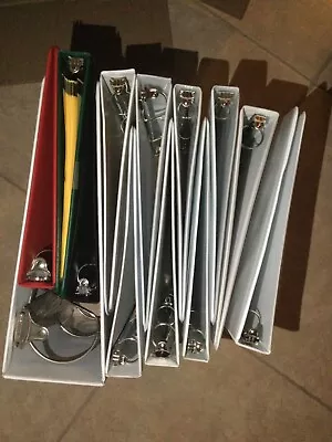 LOT OF 13 Mixed 3 Ring Office Binders USED • $39.99