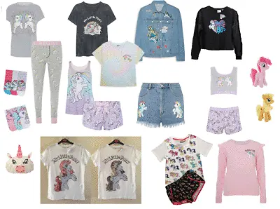 Ladies My Little Pony T0shirt Pyjamas Set T-shirt Top Primark • £9.99