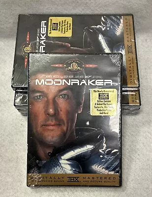 New Sealed Lot Of 5 “MOONRAKER” DVD THX Edition James Bond 007 • $9.99