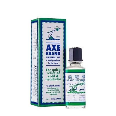 Axe Brand Universal  Natural Pain Relief Healthcare Singapore Medicated Oil UK • £6.99