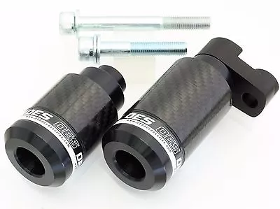 OES Carbon Frame Sliders 08 09 2010 2011 2012 13 14 15 16 Yamaha YZFR6 R6 No Cut • $89.99