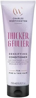 Charles Worthington Thicker And Fuller Densifying Conditioner Hair Thickening C • £7.25