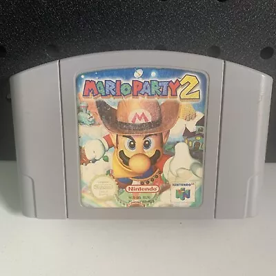 Mario Party 2 Nintendo 64 N64 AUS PAL Cleaned & Tested FREE Tracked Au Postage • $139.90