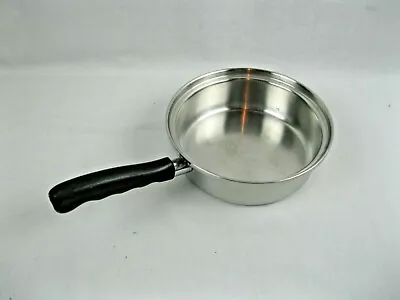 Vita Craft Cookware #3201 1.5 Quart Sauce Pot W 18-8 3 Ply Steel   USA No Lid • $31.04