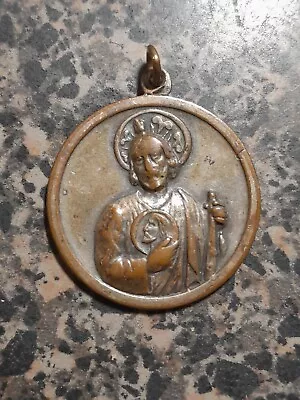 Vintage Catholic St Jude Pray For Us Claretian Fathers Medal • $14