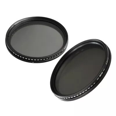 Fader Variable ND Filter Adjustable ND2 To ND400 Neutral Density For Camera L#@u • $14.13