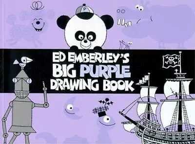 Ed Emberley's Big Purple Drawing Book By Emberley Ed • $5.32