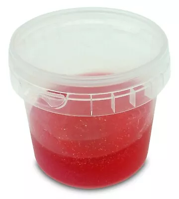 10 X Round Tub/Jar/Container Clear PP Plastic Tamper Evident Lid 365ml  • £12.44