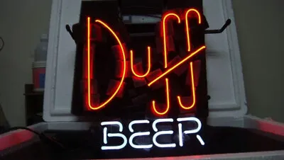 Orange Dvff Beer Custom Neon Signs Display Vintage Style Beer Bar Sign 17 X14  • $120.51