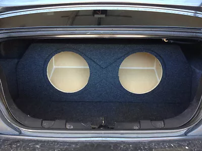 For 05-14 Mustang Coupe - Recessed / Flush - Sub Enclosure Subwoofer Speaker Box • $269.99