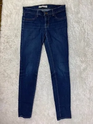 J Brand Size 27 Womens Jeans Leggings Starless Dark Wash Low Rise Stretch • $17.99