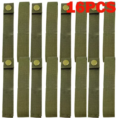 16Pcs 6  MOD MOLLE PALS Modular Web Gear Replacement Tie Straps Green • $26.95