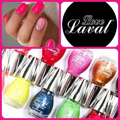 Laval Cosmetics Crystal Finish Nail Polish Colour Assorted Shades Choose Yours • £5.99