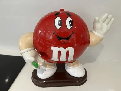 £12.99 • Buy Vintage M&M's Chocolate Red Character Large Candy Dispenser 1991 Display